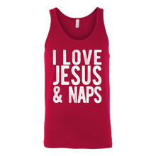 Load image into Gallery viewer, &quot;I LOVE JESUS AND NAPS&quot; Tee-Shirt, Sweatshirt, Tank or Hoodie - Adoration Apparel | Christian Shirts, Hats, for Women, Men and Toddlers