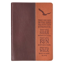 Load image into Gallery viewer, LuxLeather Soar On Wings Of Eagles Journal - Adoration Apparel | Christian Shirts, Hats, for Women, Men and Toddlers