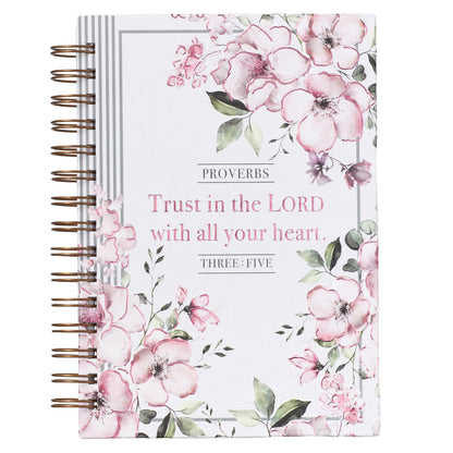 Trust in the Lord Wirebound Journal - Adoration Apparel | Christian Shirts, Hats, for Women, Men and Toddlers