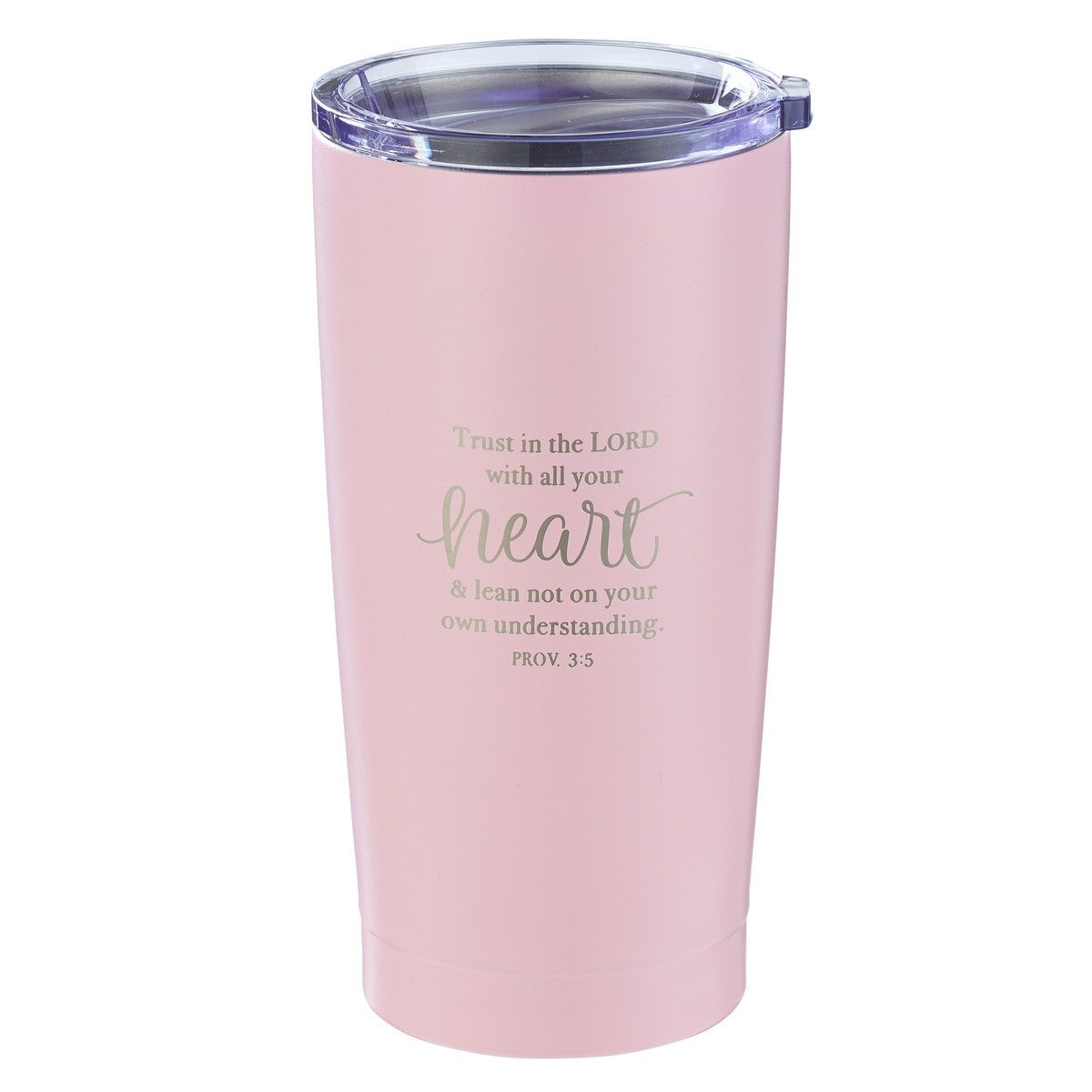 Stainless Steel Trust in The Lord Travel Mug - Adoration Apparel | Christian Shirts, Hats, for Women, Men and Toddlers